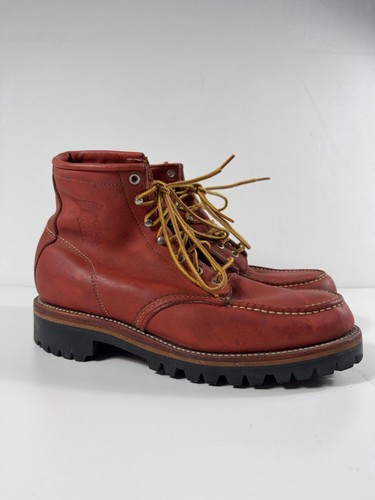 Vtg chippewa boots - chippewa, red