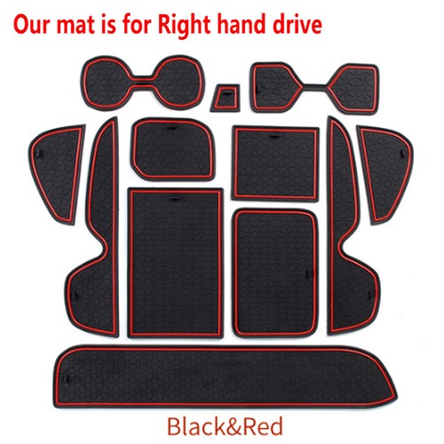 Rubber gate slot pad - rubber,