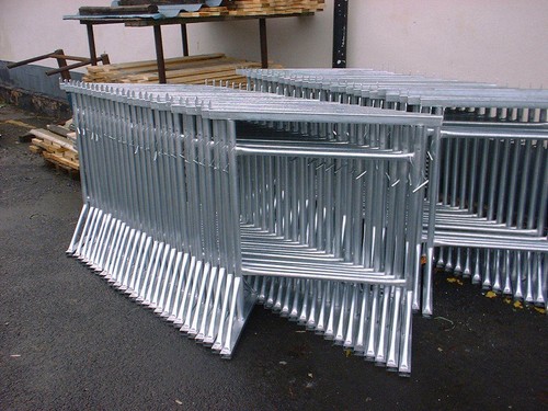 Galvanised builders trestles - galvanised,