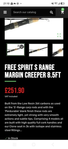 Free spirit range margin - spirit, s