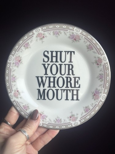 Small decorative china - china, plate