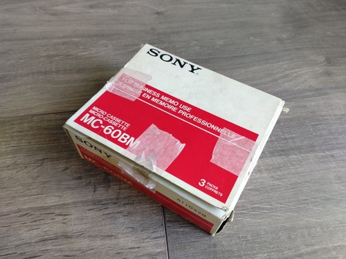 Sony 60bm microcassette - sony, mc-60bm