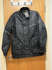 Barbour International Duke Wax Jacket In Black Men’s Size Large