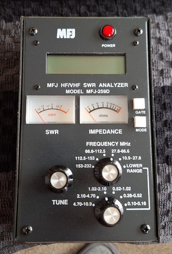 Mfj 259 vhf swr analyser - 259, hf/vhf