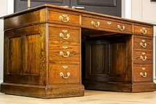 Large Antique Victorian Oak