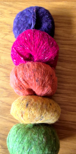 50g balls rowan fine tweed - 50g,