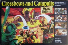CROSSBOWS AND CATAPULTS GAME vintage *SPARE PARTS* 1983 ACTION GT battle set