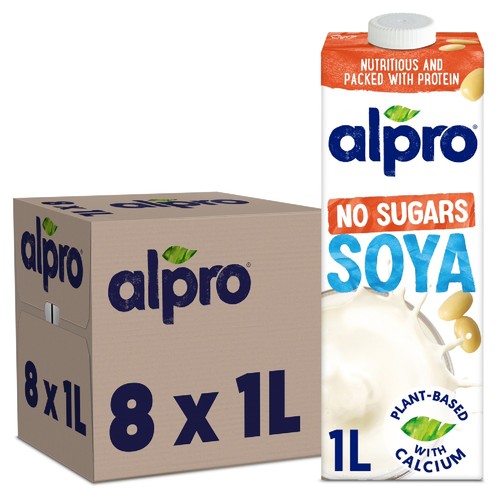Alpro no sugar soya - 1l,
