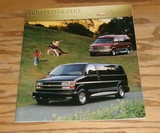 Original 2000 Chevrolet Conversion Van Sales Brochure Express Astro