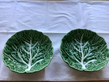 2 x 6” Vintage green Cabbage