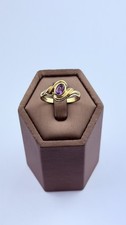 Amethyst 9ct Gold Ring Vintage