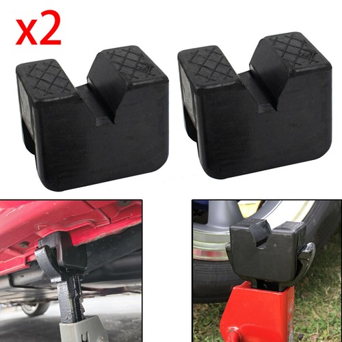 Pair axle jack - stand, pads