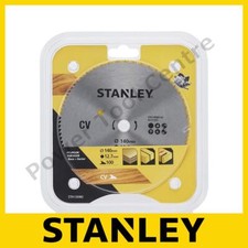 Stanley STA10080 CV Circular Saw Blade Cross Cut 140mm x 100T x 12.7mm