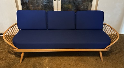 Vintage ercol elm studio couch - vintage,