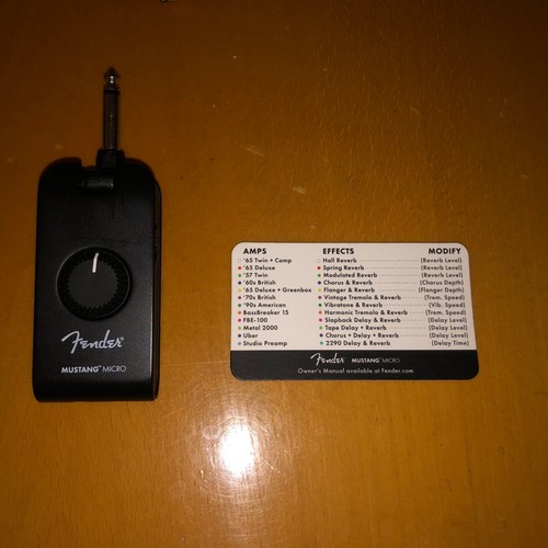 Fender mustang micro - fender,