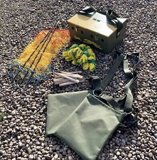 DOUBLE FERRET BOX + 10 PURSE NETS & PEGS + 10 YRD STOP-NET & PURSE NET HARNESS
