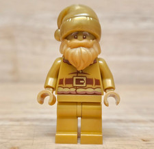 LEGO BAM Gold Santa Claus / Father Christmas Minifigure - BRAND NEW 2025