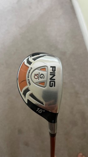 Ping g10 hybrid - 18, degree