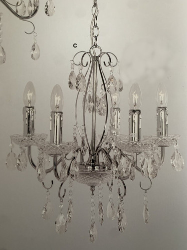 Crystal chandelier ceiling - crystal,