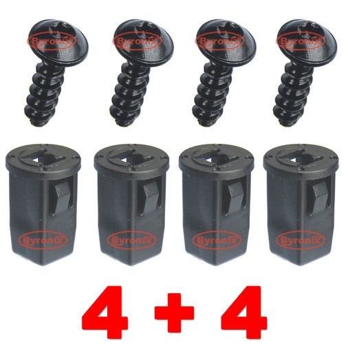 Fog light lamp clips - fog, plastic