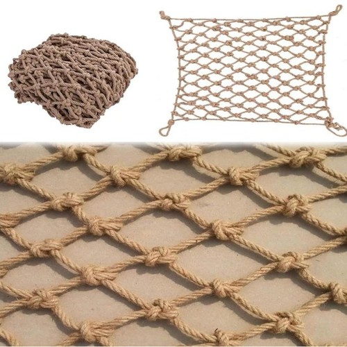 Hemp rope net heavy - rope, duty