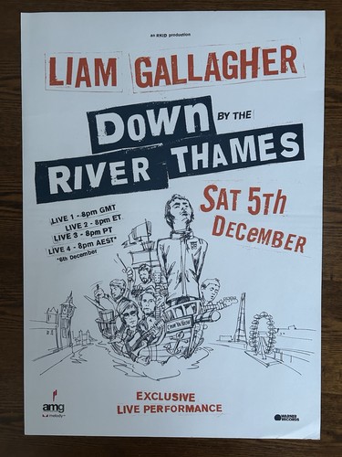 Liam gallagher rare - gallagher, poster