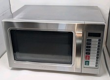 Daewoo KOM-9P5CES Stainless Steel Commercial Microwave Oven - 120V 1000W - Works