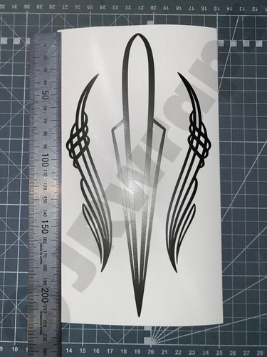 Pinstripe design stickers - pinstripe,