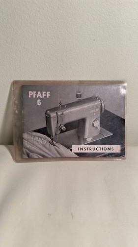 Pfaff instruction book - pfaff,
