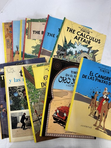 Lot adventures tintin - 11, of