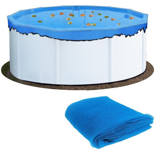 15ft round pool leaf net - round,