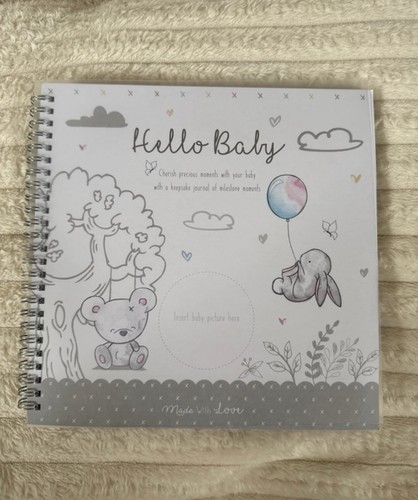 Baby record book - record, keepsake