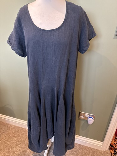 Luca vanucci blue - luca, linen