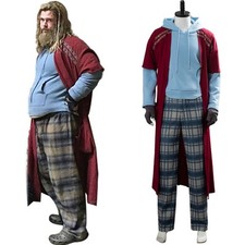 Fat Thor Cosplay Costume The Avengers 4 Endgame Halloween Convention Uniform