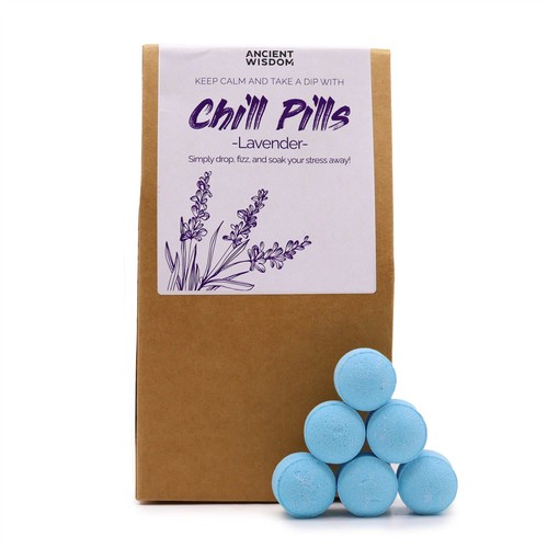 Lavender mini bath bombs - bath,