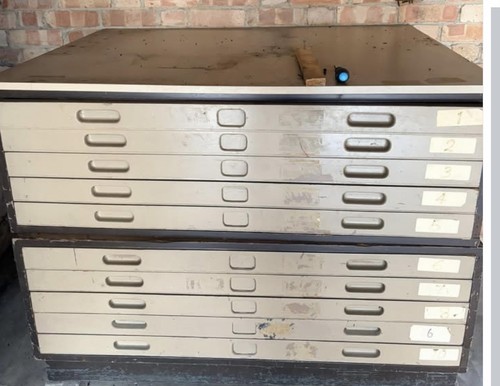 Vintage c1950s plan - chest,