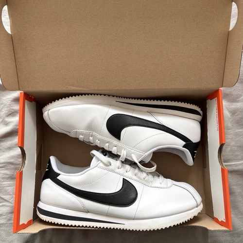 Nike cortez white black - nike, size