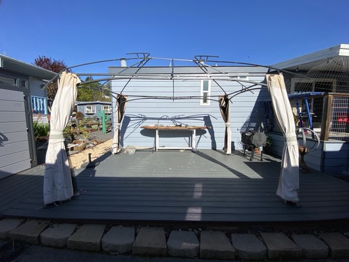 Weather resistant metal frame - weather,