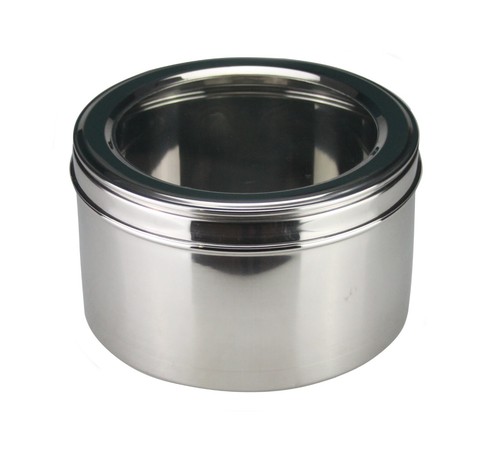 Stainless steel cake storage - stainless,