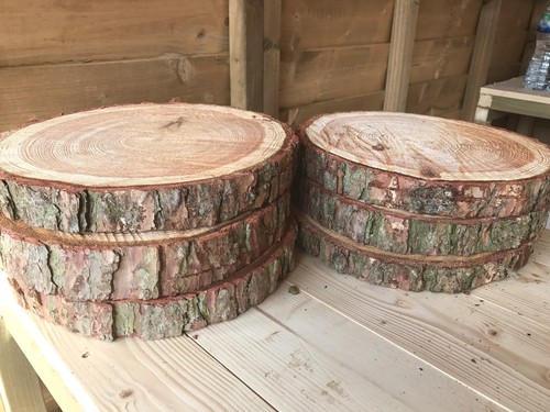 Rustic logs approx - 8, 12"