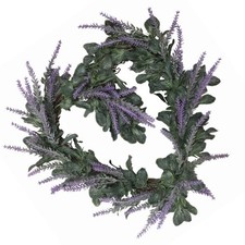  Artificial Lavender Wreath