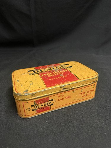 Vintage dunlop tyre - dunlop, repair