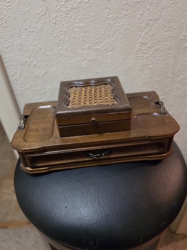 Vintage wood gentlemans valet - wood,