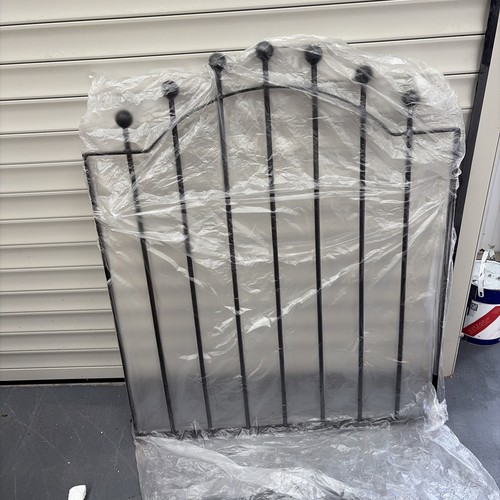Metal garden fence - metal,