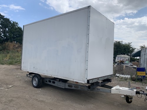 Box trailer quad cart - box,