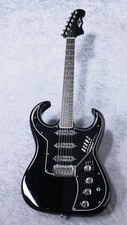 Burns Bison Guitar Black 2000s