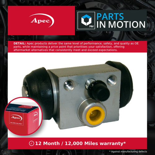 Wheel cylinder fits fiat 500 - cylinder,