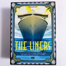 The Liners 4 DVD Box Set Documentary Ships of War Maiden Voyage Great Duel 