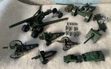 Vintage BRITAINS  Military / Army Field Guns Bundle / Job Lot Howitzer Etc