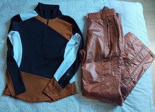 Ladies Poivre Blanc Ski Cognac Trousers L & Mountain Force Base Layer L